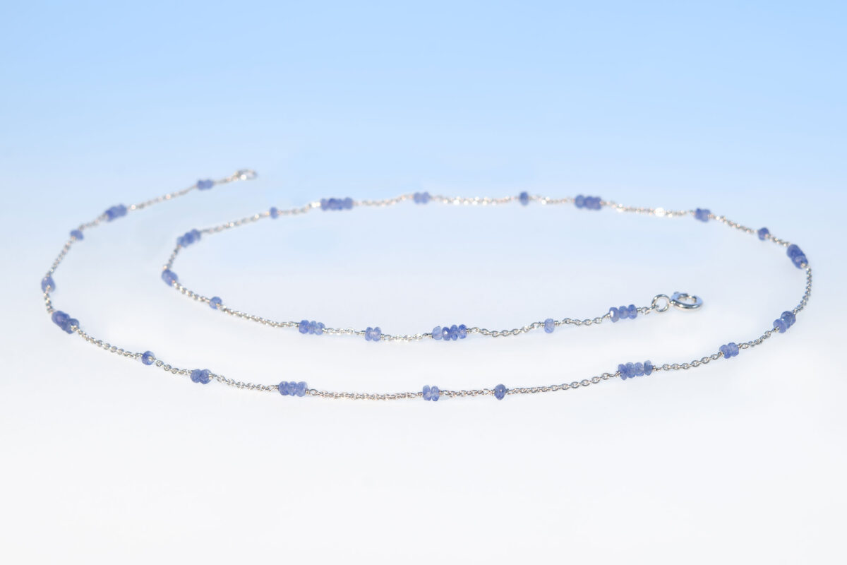 Kette saphir blau wg