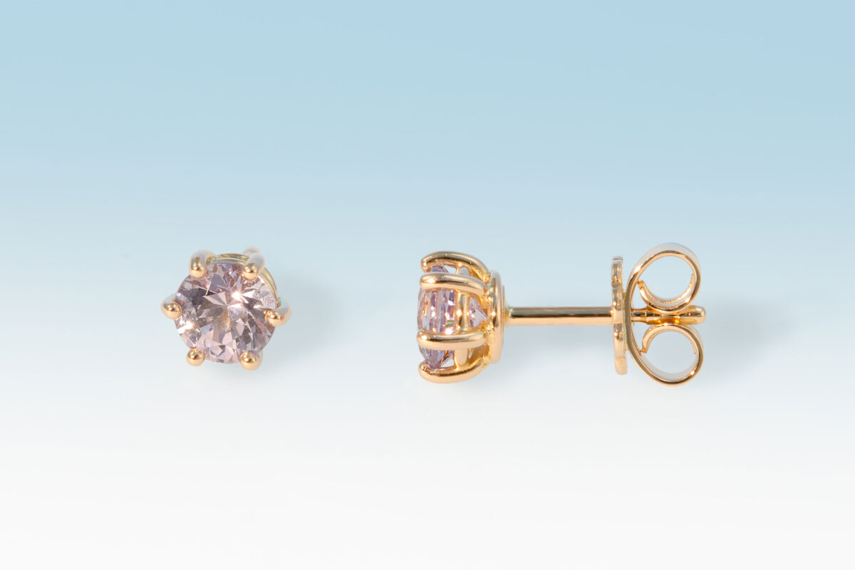 Spinell lila rosegold