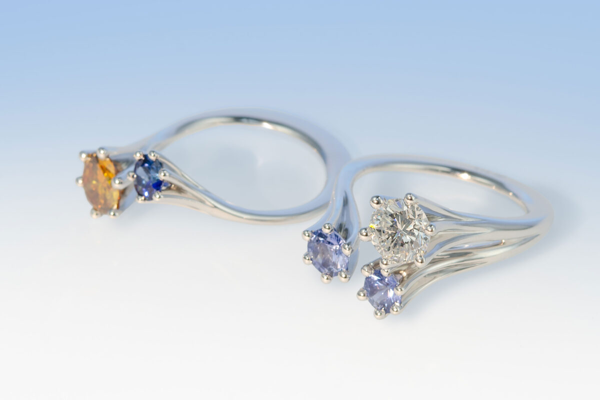 Ring wg diam saphir 2