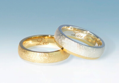 Ringe silber gg streifen