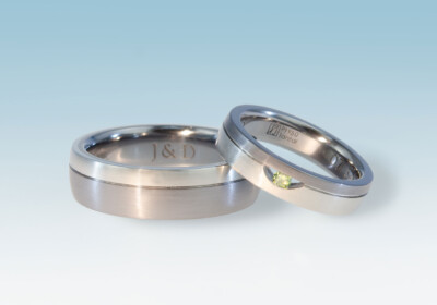 Ringe tantal pt brill gruen